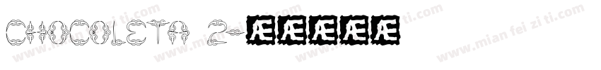 chocoleta 2字体转换